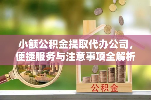 娄星小额公积金提取代办公司，便捷服务与注意事项全解析