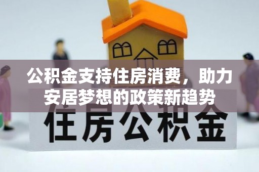 娄星公积金支持住房消费，助力安居梦想的政策新趋势