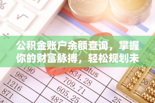 娄星公积金账户余额查询，掌握你的财富脉搏，轻松规划未来