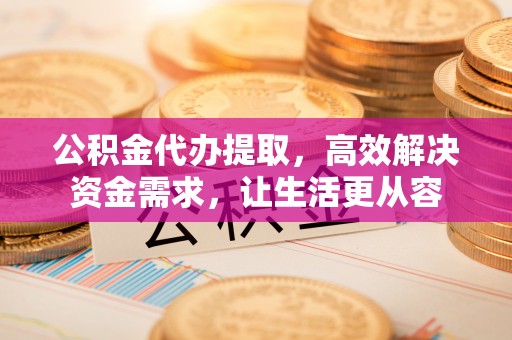 娄星公积金代办提取，高效解决资金需求，让生活更从容