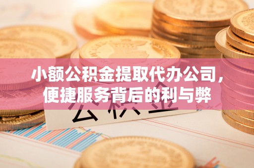 娄星小额公积金提取代办公司，便捷服务背后的利与弊