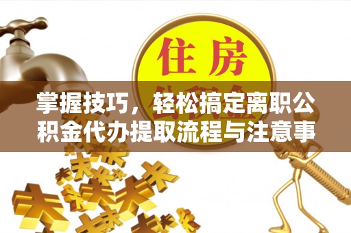 娄星掌握技巧，轻松搞定离职公积金代办提取流程与注意事项