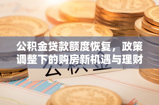 娄星公积金贷款额度恢复，政策调整下的购房新机遇与理财规划