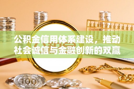 娄星公积金信用体系建设，推动社会诚信与金融创新的双赢之道