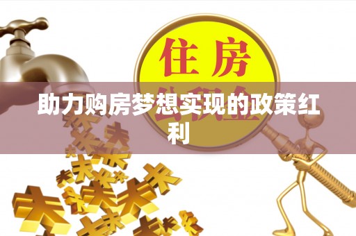娄星助力购房梦想实现的政策红利