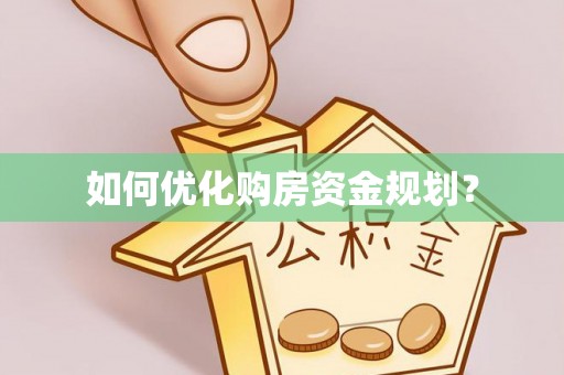 娄星如何优化购房资金规划？