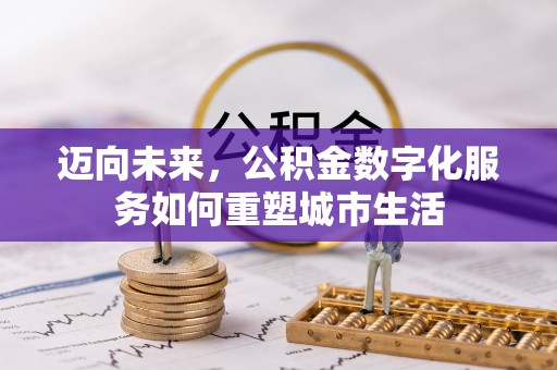 娄星迈向未来，公积金数字化服务如何重塑城市生活