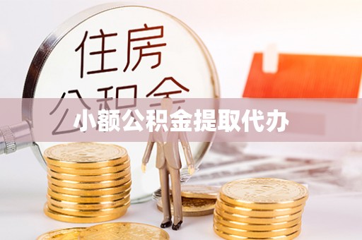 娄星小额公积金提取代办