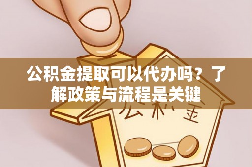 娄星公积金提取可以代办吗？了解政策与流程是关键