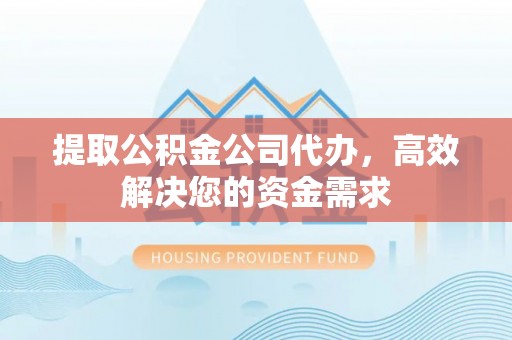 娄星提取公积金公司代办，高效解决您的资金需求