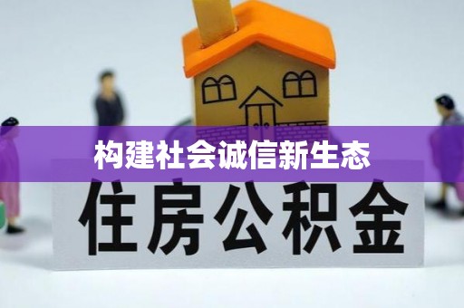 娄星构建社会诚信新生态