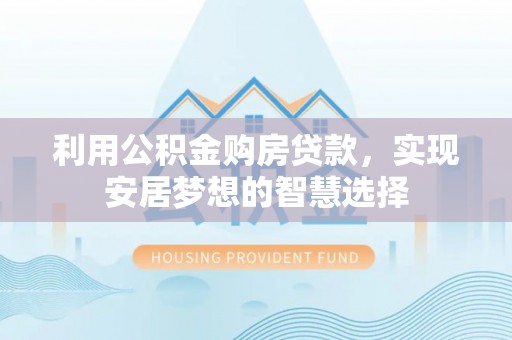 娄星利用公积金购房贷款，实现安居梦想的智慧选择