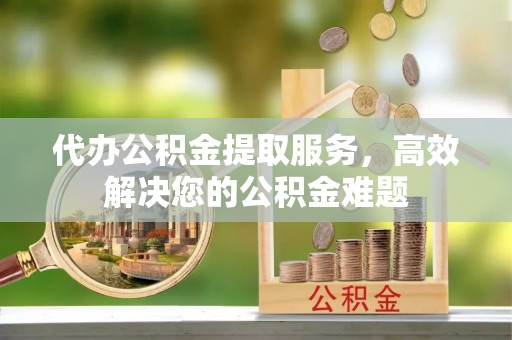 娄星代办公积金提取服务，高效解决您的公积金难题