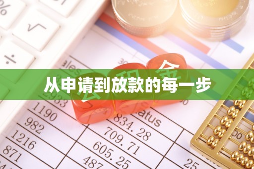 娄星从申请到放款的每一步