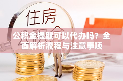 娄星公积金提取可以代办吗？全面解析流程与注意事项