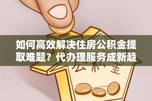 娄星如何高效解决住房公积金提取难题？代办理服务成新趋势