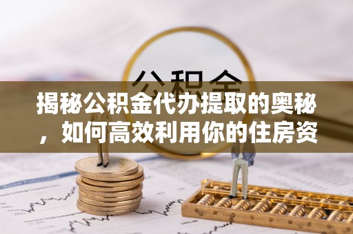 娄星揭秘公积金代办提取的奥秘，如何高效利用你的住房资金