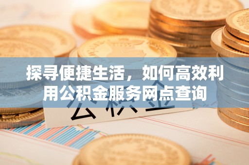 娄星探寻便捷生活，如何高效利用公积金服务网点查询