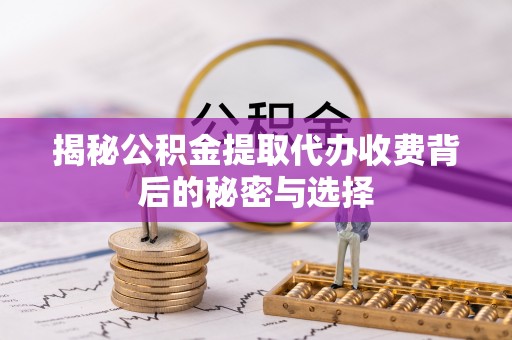娄星揭秘公积金提取代办收费背后的秘密与选择
