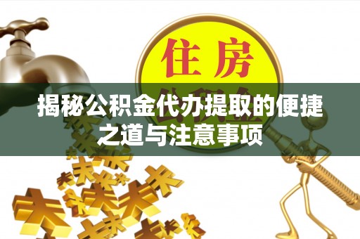 娄星揭秘公积金代办提取的便捷之道与注意事项