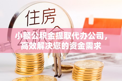 娄星小额公积金提取代办公司，高效解决您的资金需求