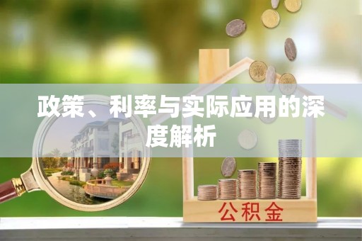 娄星政策、利率与实际应用的深度解析