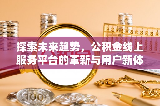 娄星探索未来趋势，公积金线上服务平台的革新与用户新体验