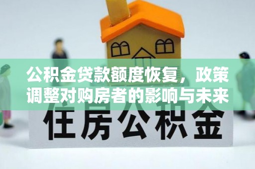 娄星公积金贷款额度恢复，政策调整对购房者的影响与未来展望