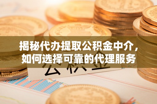 娄星揭秘代办提取公积金中介，如何选择可靠的代理服务