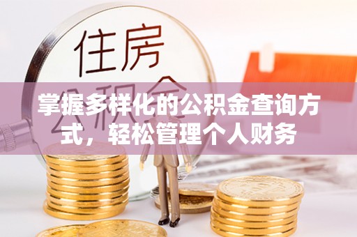 娄星掌握多样化的公积金查询方式，轻松管理个人财务