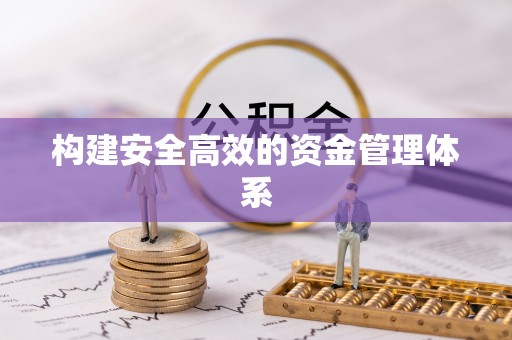 娄星构建安全高效的资金管理体系