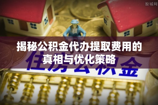 娄星揭秘公积金代办提取费用的真相与优化策略