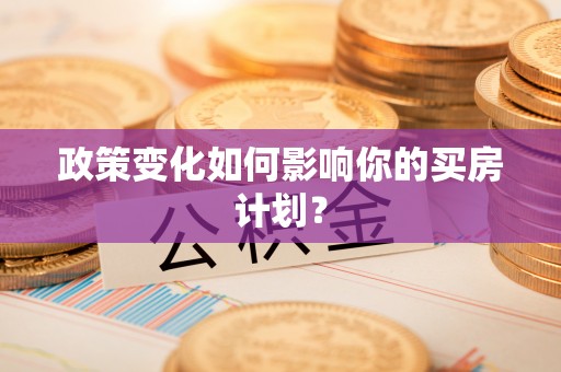 娄星政策变化如何影响你的买房计划？