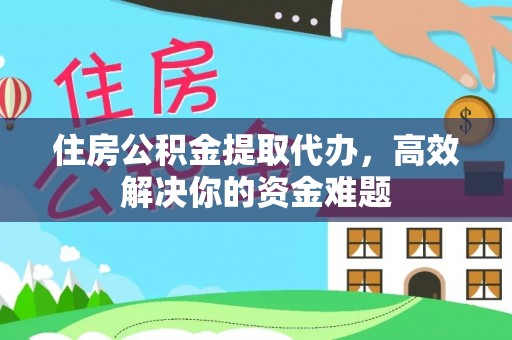 娄星住房公积金提取代办，高效解决你的资金难题