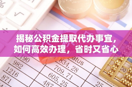 娄星揭秘公积金提取代办事宜，如何高效办理，省时又省心？