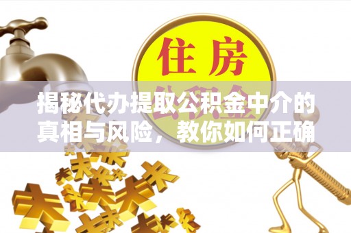 娄星揭秘代办提取公积金中介的真相与风险，教你如何正确操作