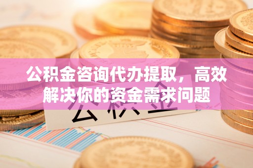 娄星公积金咨询代办提取，高效解决你的资金需求问题