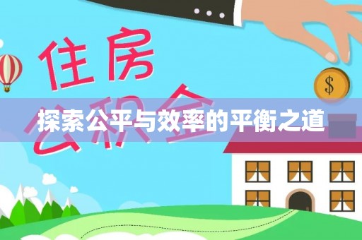 娄星探索公平与效率的平衡之道