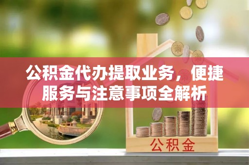 娄星公积金代办提取业务，便捷服务与注意事项全解析