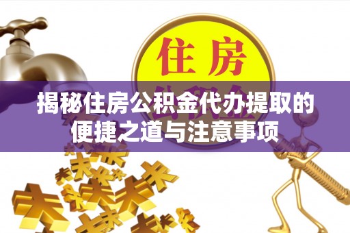 娄星揭秘住房公积金代办提取的便捷之道与注意事项