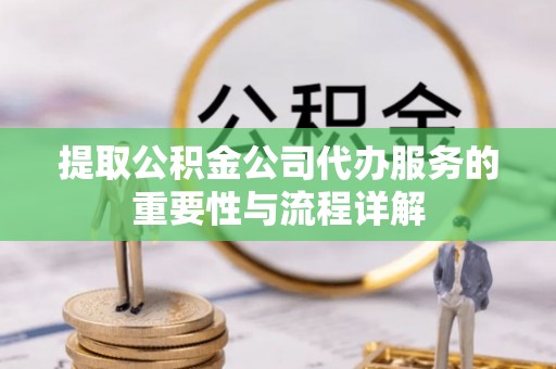 娄星提取公积金公司代办服务的重要性与流程详解