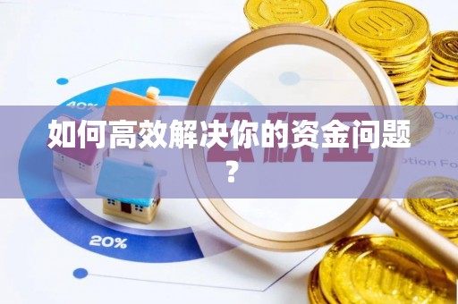 娄星如何高效解决你的资金问题？