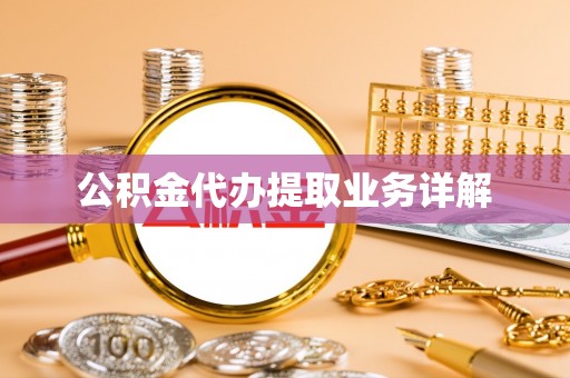 娄星公积金代办提取业务详解