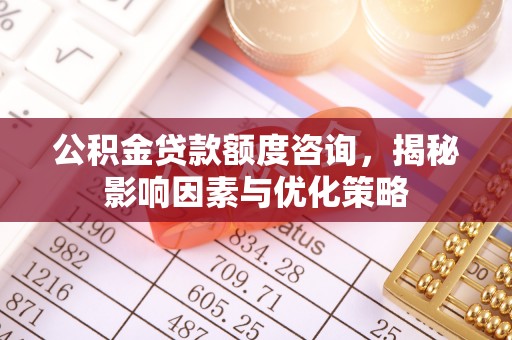 娄星公积金贷款额度咨询，揭秘影响因素与优化策略