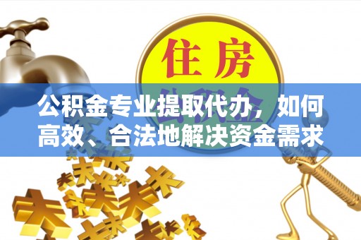娄星公积金专业提取代办，如何高效、合法地解决资金需求？