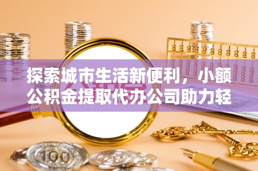 娄星探索城市生活新便利，小额公积金提取代办公司助力轻松理财