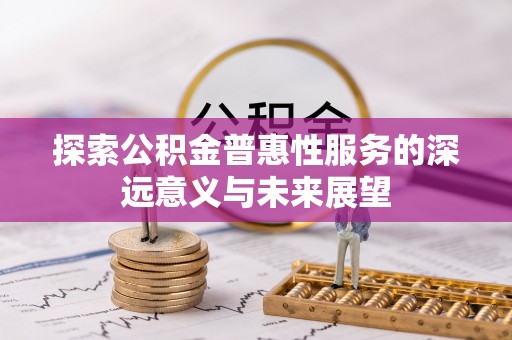 娄星探索公积金普惠性服务的深远意义与未来展望