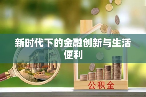 娄星新时代下的金融创新与生活便利