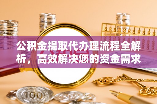 娄星公积金提取代办理流程全解析，高效解决您的资金需求