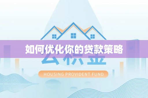 娄星如何优化你的贷款策略